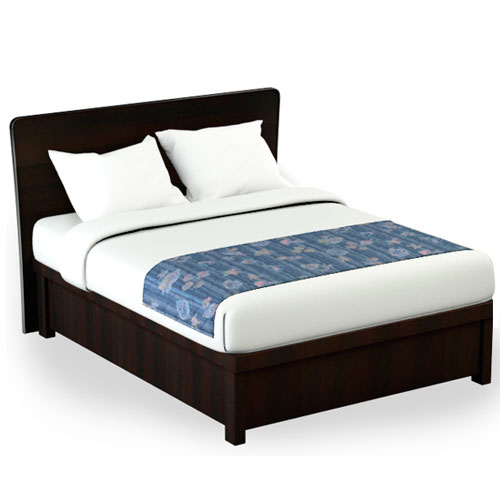 Bed Scarf King 92x24 - Shells & Stripes